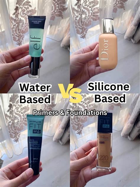 ysl primer silicone or water based|water based vs silicone primer.